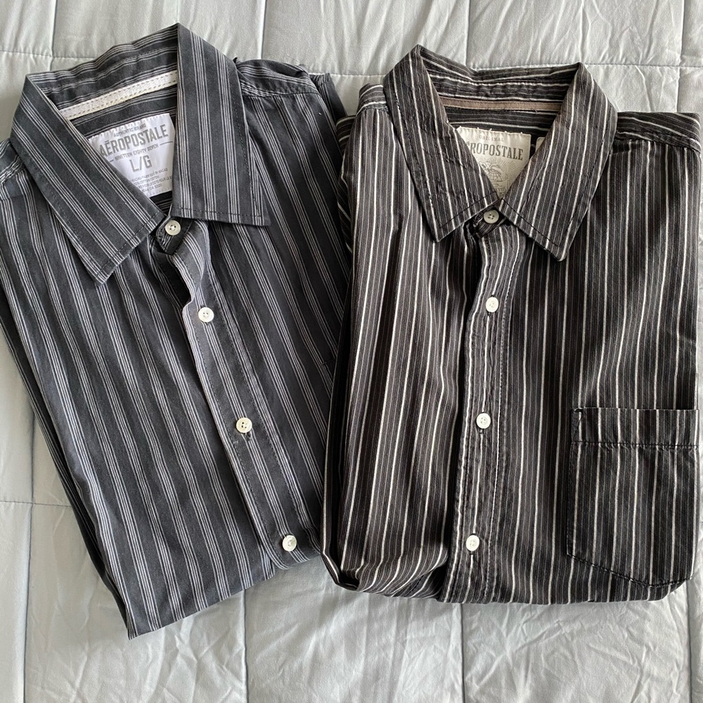 💖3/$20  Aeropostale Long Sleeve Button Downs!